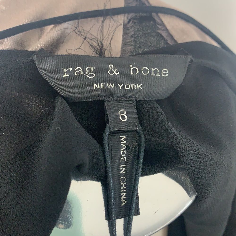 Rag and Bone NWT champagne velvet slip dress - Picture 10 of 11